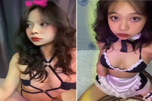 Em mặc đồ hầu gái mút cu sếp phê