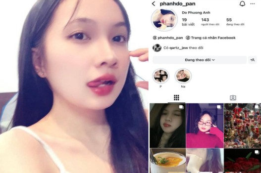 Hoàng Khánh Ngân sinh viên mới bím non nớt